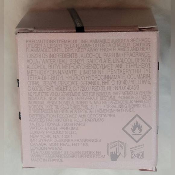 NIB Viktor & Rolf Flowerbomb Eau De Parfum Mini / Trial Dabber Bottle 0.24fl oz - Picture 13 of 16